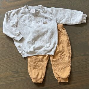 Disney Baby Winnie the Pooh Sweatshirt & Jogger Pants | 18M